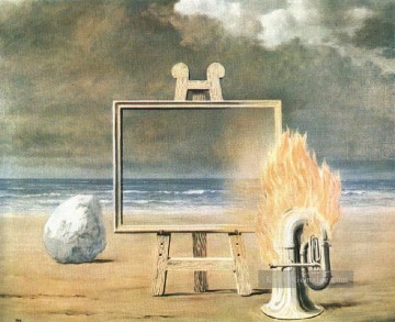René Magritte Werke - der faire Gefangene 1947 René Magritte
